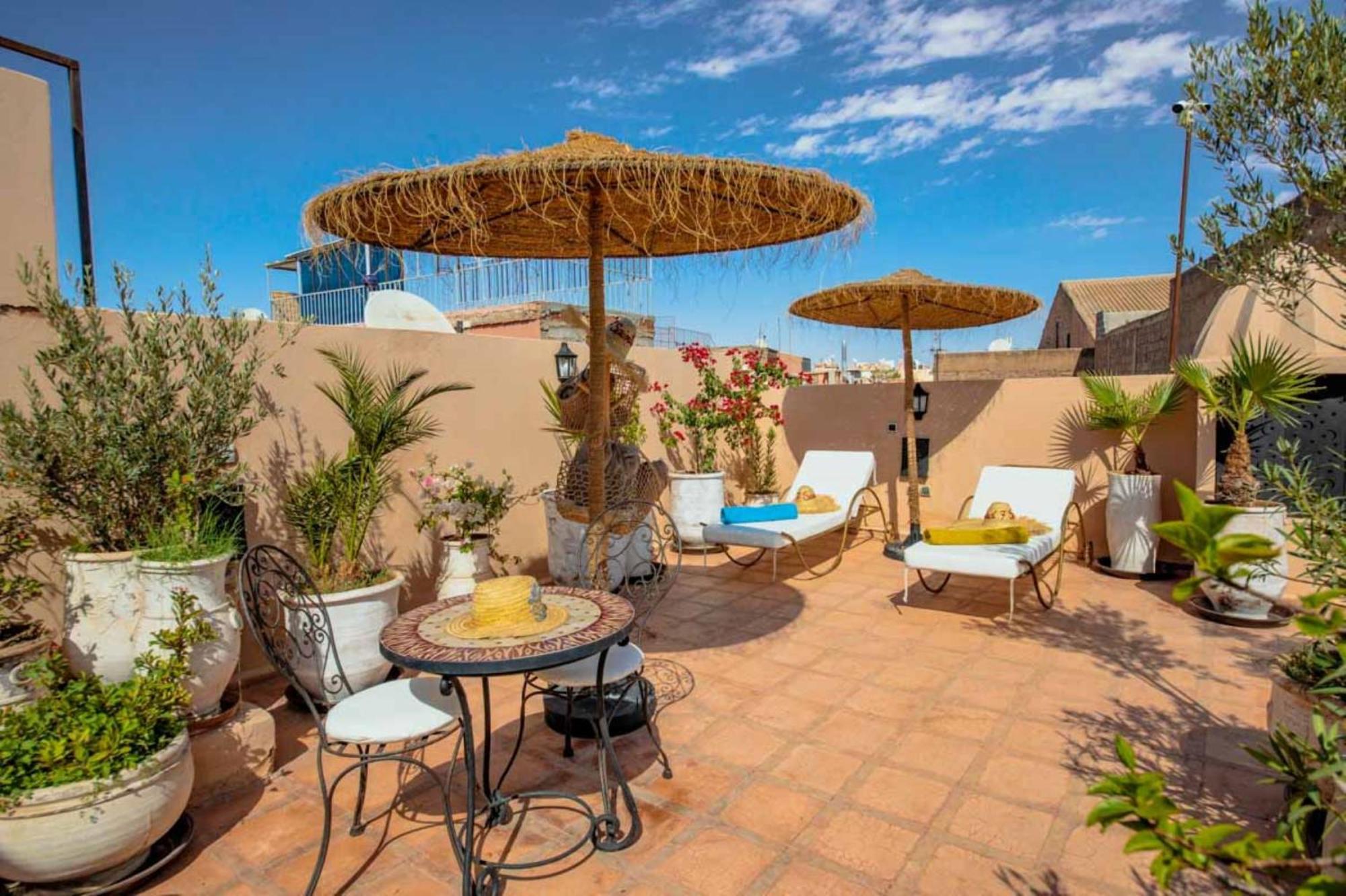 Riad 7 Saints Marrakesh Exteriör bild